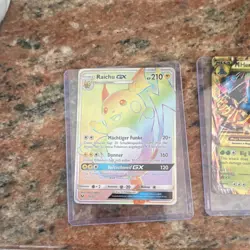 Pokemon Raichu GX 77/73, M Heracross EX XY112, Arceus, Charizard Holo German Lot - Image 1