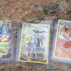 Pokemon Raichu GX 77/73, M Heracross EX XY112, Arceus, Charizard Holo German Lot - Image 3
