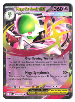 Mega Gardevoir ex 060/132 - ME01: Mega Evolution Pokemon Double Rare Holo NM - Image 1