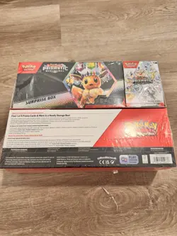 LOT OF 2 Pokemon Prismatic Evolutions Surprise Box & Booster Bundle Sams Club - Image 2
