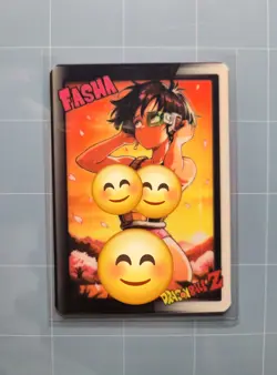 Fasha Dragonball Z Custom Glow In The Dark Waifu Card Fan Art - Image 1