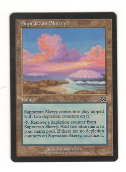 MtG - Saprazzan Skerry - Mercadian Masques - x1 card - Near Mint - Image 1