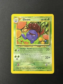 Pokemon Gloom 36/111 Neo Genesis Unlimited TCG Card - Image 1