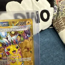 Pokemon TCG New Set Pikachu 247/191 Hyper Rare Gold Card Surging Sparks - Image 2