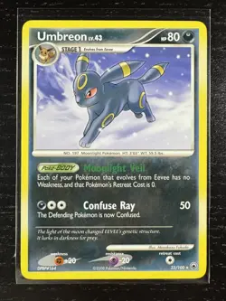 Umbreon Lv.43 32/100 Non Holo Rare Majestic Dawn Pokemon Card MP+ - Image 1