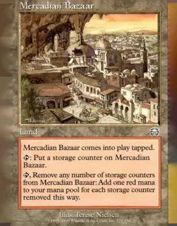 Mercadian Masques #321 Mercadian Bazaar - Image 1