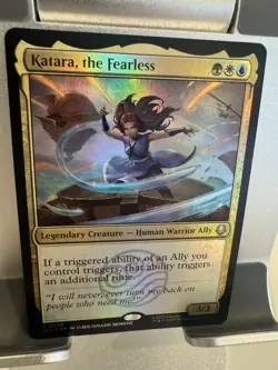 Katara, the Fearless Foil NM. Avatar: The Last Airbender - Image 2