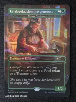 La abuela, siempre generosa - Tireless Provisioner (2057) Secret Lair Drop Foil - Image 1