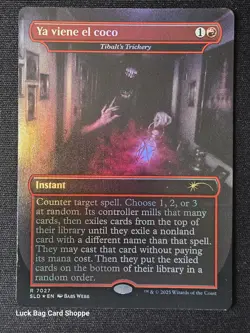Ya viene el coco - Tibalt's Trickery (7027) Secret Lair Drop Rainbow Foil - Image 1