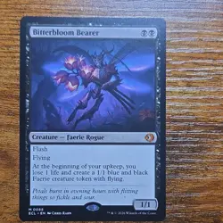 Wizards Magic: The Gathering Bitterbloom Bearer ECL-0088 Creature Black - Image 1