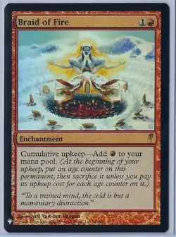 Braid of Fire The List Reprints Foil - Image 1