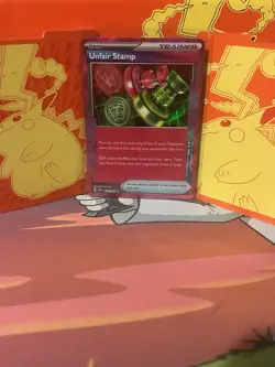 M/NM Unfair Stamp 165/167 Ace Spec Rare Twilight Masquerade Pokemon TCG - Image 1