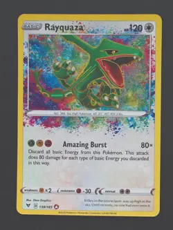 Rayquaza 138/185 - Swsh04: Vivid Voltage Pokemon TCG - NM - Image 1