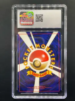 2000 Pokemon P.M. Japanese Neo Genesis HERACROSS Holo Foil #214 CGC 9 Mint Swirl - Image 2
