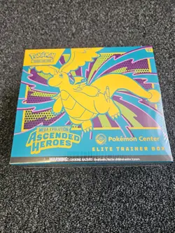 Pokemon TCG Ascended Heroes ETB Pokemon Center Exclusive SEALED-IN HAND - Image 1