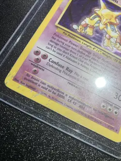 Pokemon TCG Alakazam Base Set 1/102 Holo 1999-2000 Wizards Base Set - Image 3