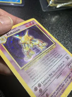 Pokemon TCG Alakazam Base Set 1/102 Holo 1999-2000 Wizards Base Set - Image 5