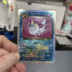Pokemon Dark Vaporeon 9/110 Legendary Collection Reverse Holo Rare Card LP - Image 1