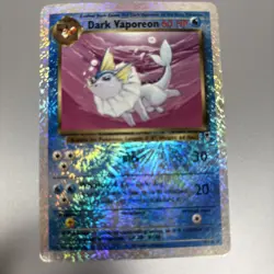 Pokemon Dark Vaporeon 9/110 Legendary Collection Reverse Holo Rare Card LP - Image 3