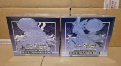 Chilling Reign Pokemon Center Elite Trainer Box PC ETB SET - Image 1