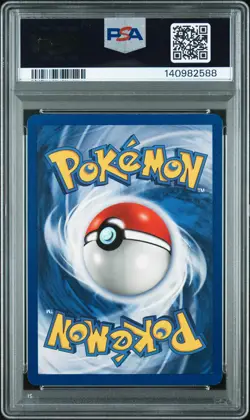 1999 POKEMON GAME 1ST ED-RED CHEEKS #58 PIKACHU PSA 8 - Image 2