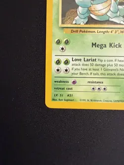 Pokemon TCG Giovanni's Nidoqueen Gym Challenge 23/132 Non-Holo Unlimited Rare NM - Image 2