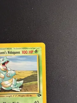 Pokemon TCG Giovanni's Nidoqueen Gym Challenge 23/132 Non-Holo Unlimited Rare NM - Image 4