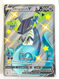 Dragapult V SWSH096 Black Star Promo Shining Fates Collection - Pokemon TCG - NM - Image 1