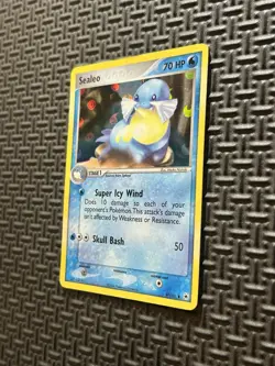 Pokemon TCG EX Hidden Legends Sealeo 47/101 Reverse Holo Uncommon LP - Image 3