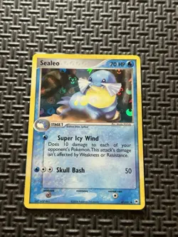 Pokemon TCG EX Hidden Legends Sealeo 47/101 Reverse Holo Uncommon LP - Image 4