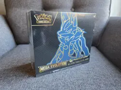 🔥 Pokemon Center ETB Mega Evolution Lucario TCG Pokemon Center Trainer Box 🔥 - Image 1