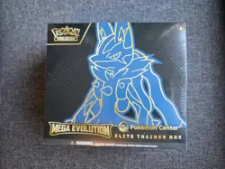 🔥 Pokemon Center ETB Mega Evolution Lucario TCG Pokemon Center Trainer Box 🔥 - Image 2