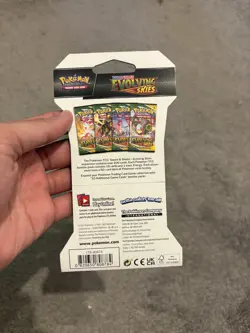 Pokemon TCG - Evolving Skies Sleeved Booster Pack Sword & Shield SEALED - Image 3