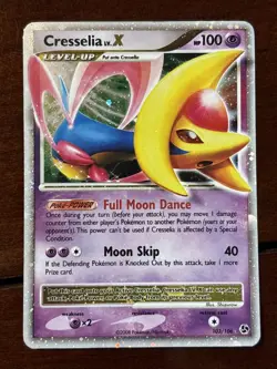 Pokemon Great Encounters Cresselia Lv X 103/106 Holo Rare MP - Image 1