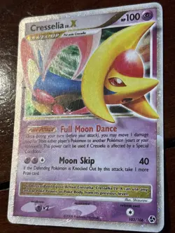 Pokemon Great Encounters Cresselia Lv X 103/106 Holo Rare MP - Image 3