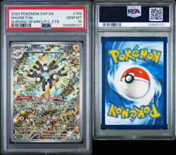 PSA 10 GEM MINT - Pokemon Center STAMPED Black Star Promo Magneton SVP 159 - Image 3