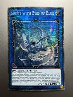 Yugioh - Spirit With Eyes of Blue Starlight Rare MP25-EN049, Near Mint, 1st Ed - Image 1