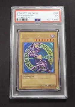 Konami Dark Magician SDY-006 Starter Deck: Yugi 1st Edition Ultra Rare PSA 3 - Image 1