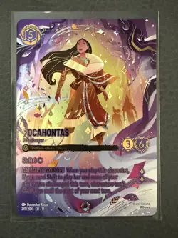 Disney Lorcana - Pocahontas - Peacekeeper - Winterspell - ICONIC - 241/204 - Image 1