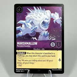 Disney Lorcana Marshmallow Persistent Guardian Cold Foil 50/204 First Chapter NM - Image 1