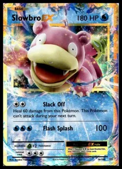 Slowbro EX 26/108 XY - Evolutions Ultra Rare Pokemon Card | NM - Image 1