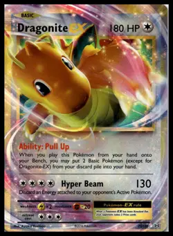 Dragonite EX 72/108 XY - Evolutions Ultra Rare Pokemon Card | NM - Image 1