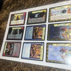 Harry Potter 2001 TCG Foil & Base Card Lot Of 9 Harry Potter Warner Bros. Lot 13 - Image 2