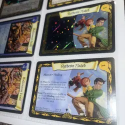 Harry Potter 2001 TCG Foil & Base Card Lot Of 9 Harry Potter Warner Bros. Lot 13 - Image 3