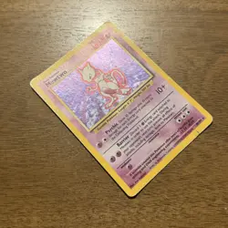 Pokemon TCG Mewtwo Base Set Holo Rare Card 10/102 - Image 4