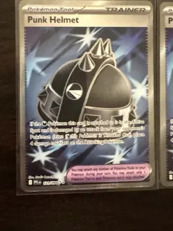 Punk Helmet - Ultra Rare ME02: Phantasmal Flames 121/094 NM Pokemon Card Tcg. - Image 1