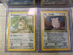 Vintage Pokemon card collection 4 card lot Vintage WOTC TCG ALL Holos English - Image 3
