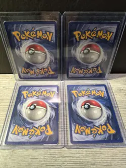 Vintage Pokemon card collection 4 card lot Vintage WOTC TCG ALL Holos English - Image 4