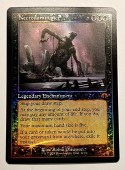 MTG Necrodominance (Retro Frame Foil) Modern Horizons 3 MINT - Image 1