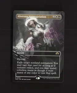 Abstruse Appropriation 0342 Modern Horizons 3 BORDERLESS Rare MTG Card - Image 4